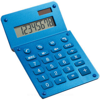 Aluminium calculator in metallic colours