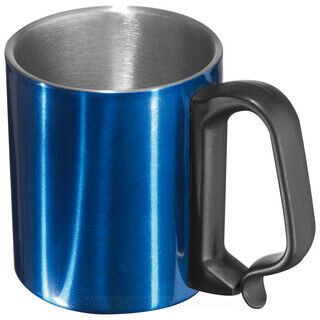 18/8 stainless steel mug with handle