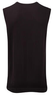 Mens V-Neck Sleeveless Knitted Pullover 4. picture