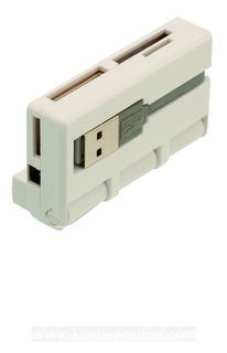 Kortinlukija USB Hubi Tisco